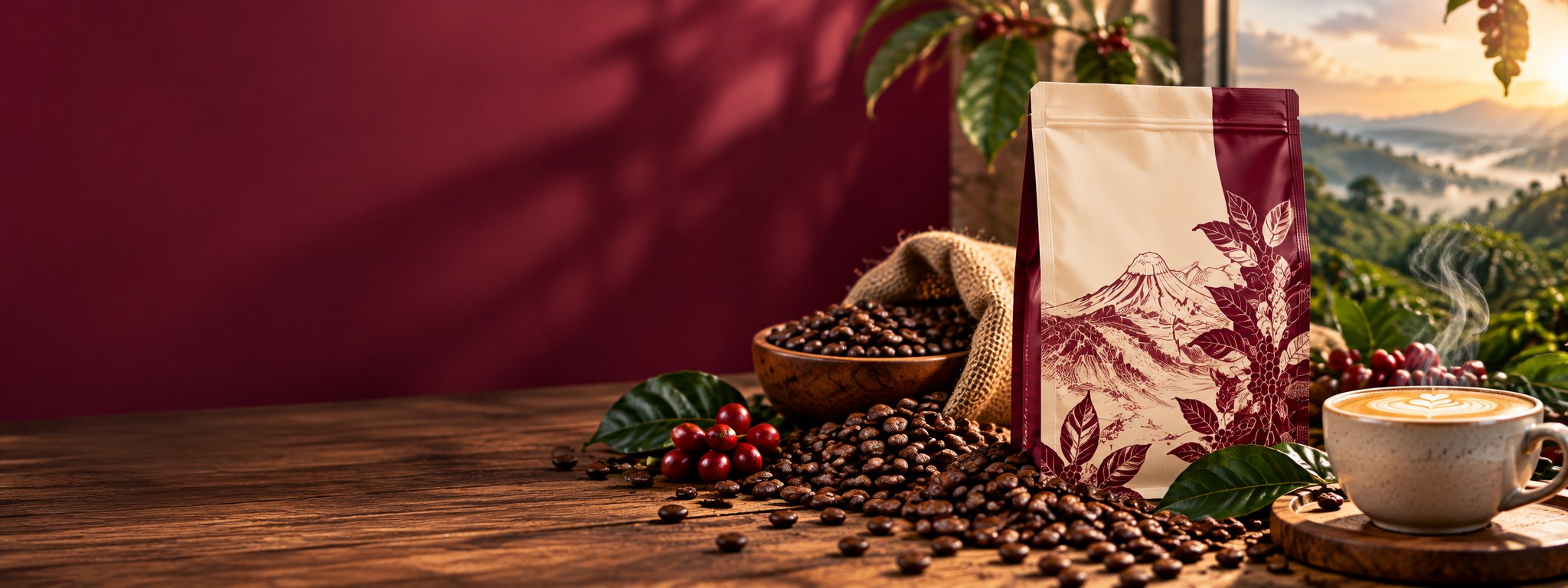 Xtreme Coffees branded package concept